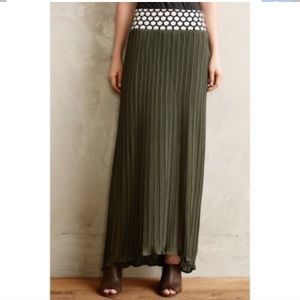 Anthropologie maxi skirt